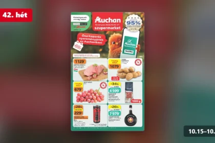auchan szupermarket akciós újság 2026 42 hét