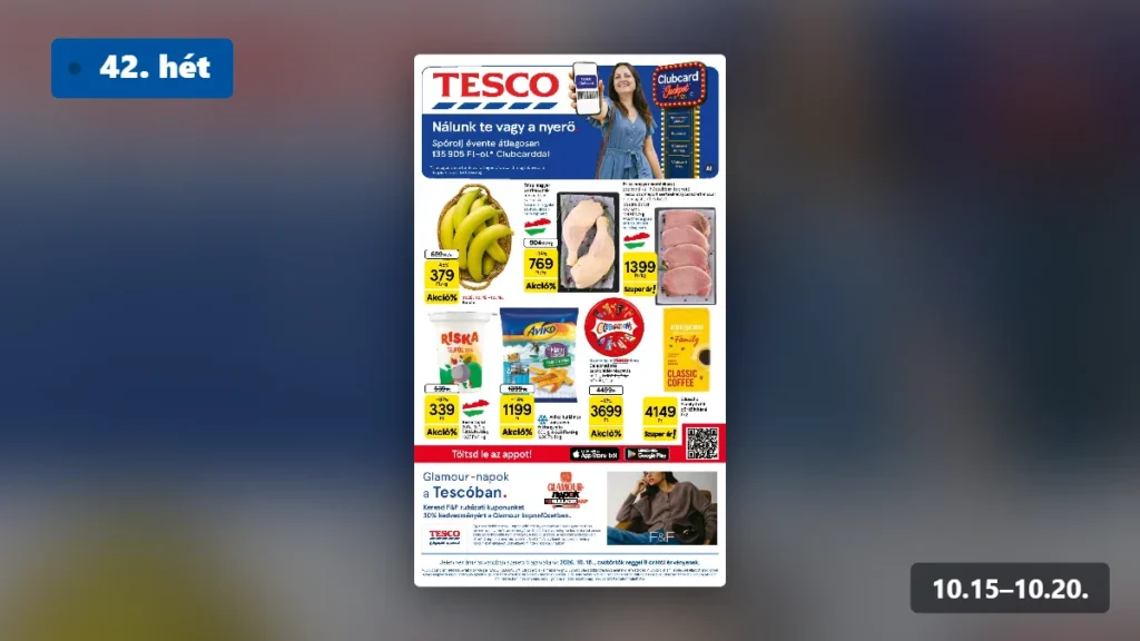 tesco hipermarket akciós újság 2026 42 hét