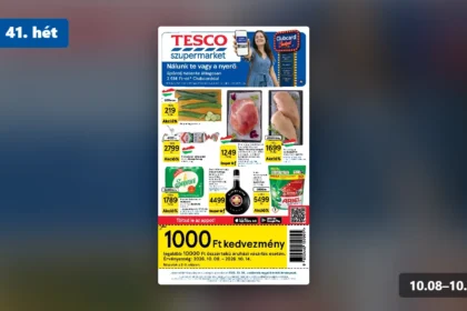 tesco szupermarket akciós újság 2026 41 hét